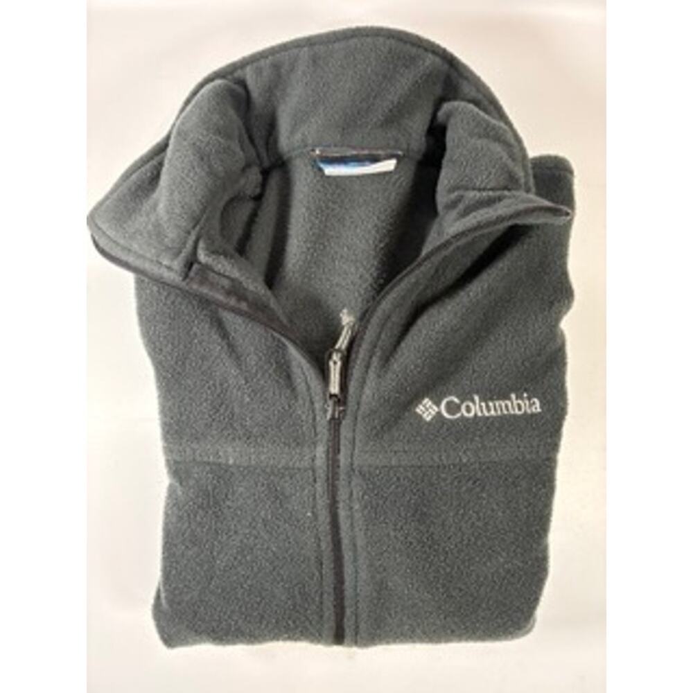 Mens Full-Zip Fleece Jacket, Columbia Sportswear, Size Small